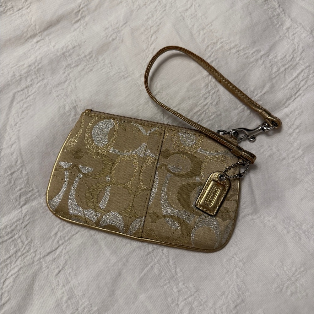 Vintage Coach Wristlet